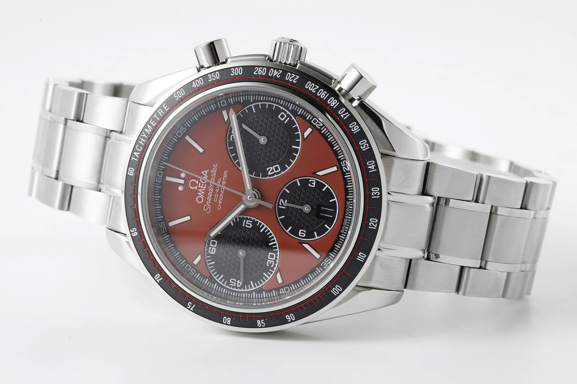 VS Factory Omega Speedmaster 326.32.40.50.06.001 Red Steel VSF Luxury Watch UrbanChic 768